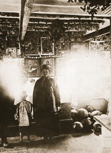 Interno di una Khata ucraina da Russian Photographer